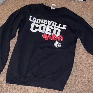 Louisville Cheer crew neck
